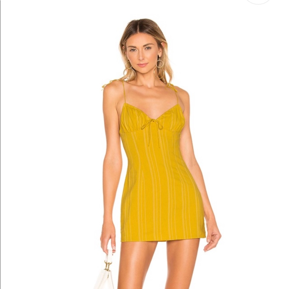 Superdown Solei Tie Strap Dress